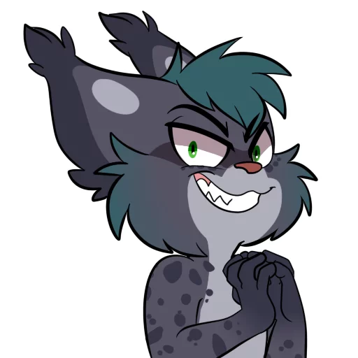😼 Стикер «Lynxy (VincentLynx)» для Telegram
