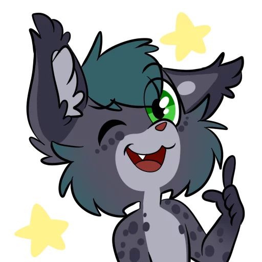 😘 Стикер «Lynxy (VincentLynx)» для Telegram
