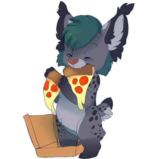 🍕 Стикер «Lynxy (VincentLynx)» для Telegram