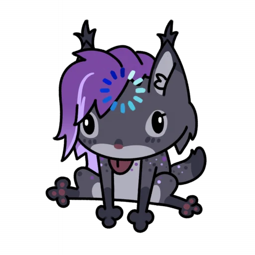 😵‍💫 Стикер «Lynxy (VincentLynx)» для Telegram