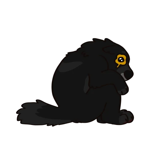 😥 Стикер «LOBO» для Telegram