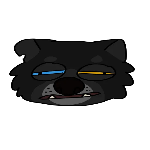 😐 Стикер «LOBO» для Telegram