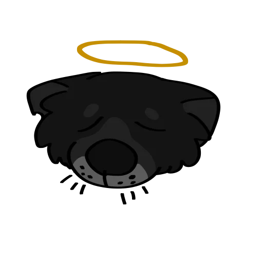 🥺 Стикер «LOBO» для Telegram