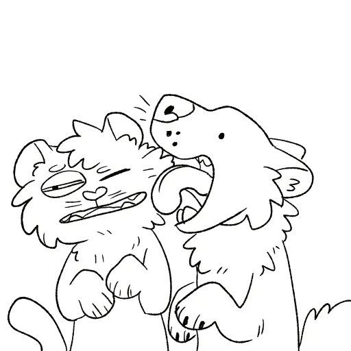 🧦 Стикер «LOBO» для Telegram