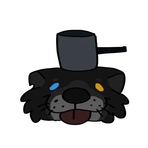 😳 Стикер «LOBO» для Telegram