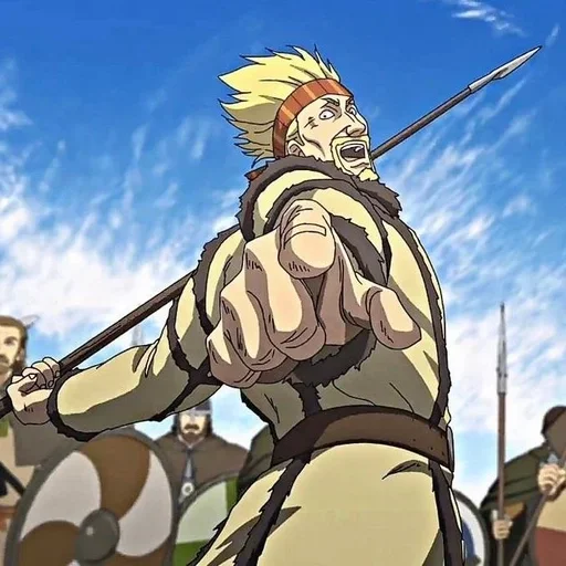 🌟 Стикер «Vinland Saga» для Telegram
