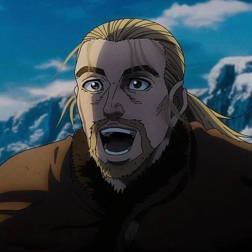 🌟 Стикер «Vinland Saga» для Telegram