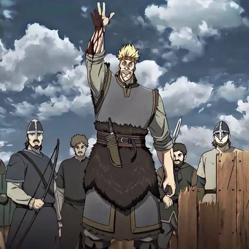 🌟 Стикер «Vinland Saga» для Telegram