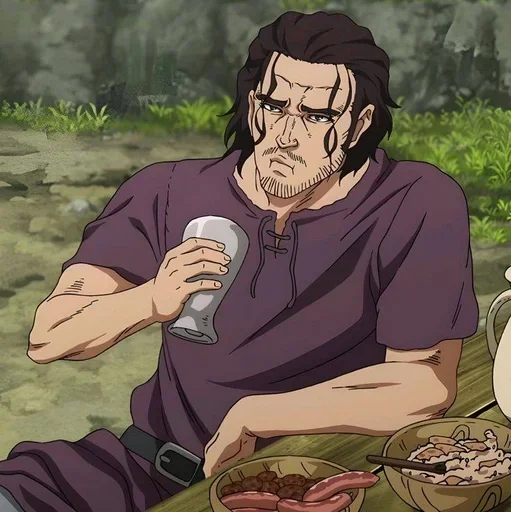 🌟 Стикер «Vinland Saga» для Telegram
