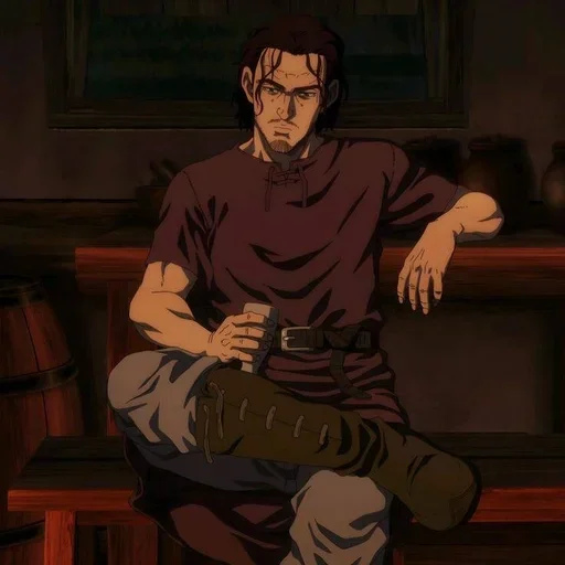 🌟 Стикер «Vinland Saga» для Telegram