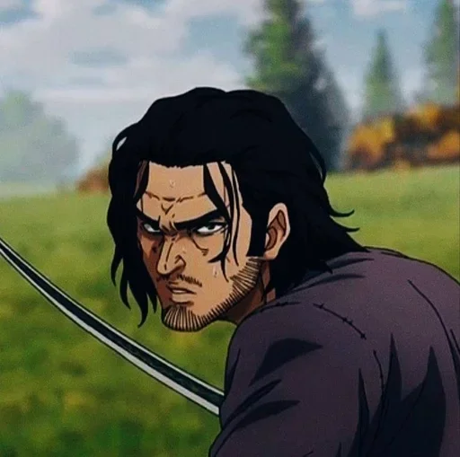 🌟 Стикер «Vinland Saga» для Telegram