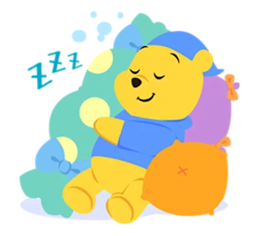 🤓 Стикер «Vinni Puh» для Telegram