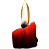 🕯 Эмодзи «Random red Рандом красный» для Telegram