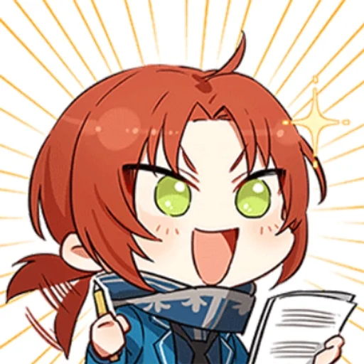 🌻 Стикер «Leo Tsukinaga» для Telegram