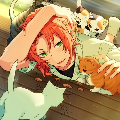 🌻 Стикер «Leo Tsukinaga» для Telegram