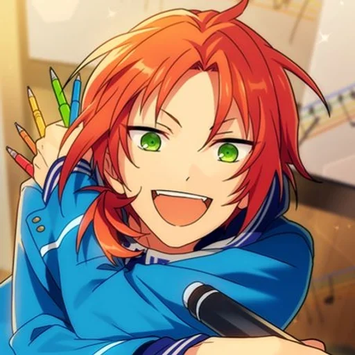 🌻 Стикер «Leo Tsukinaga» для Telegram