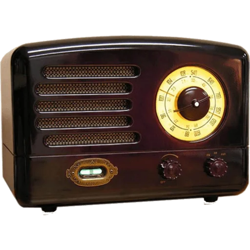📻 Стикер «Vintage Radio» для Telegram