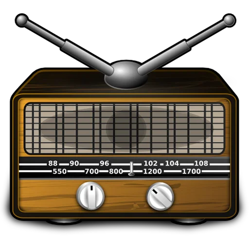 📻 Стикер «Vintage Radio» для Telegram