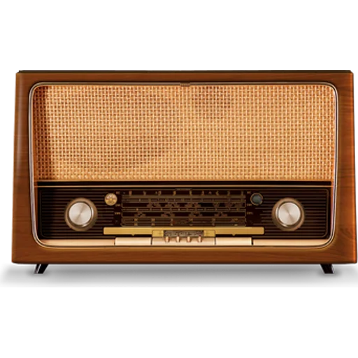 📻 Стикер «Vintage Radio» для Telegram