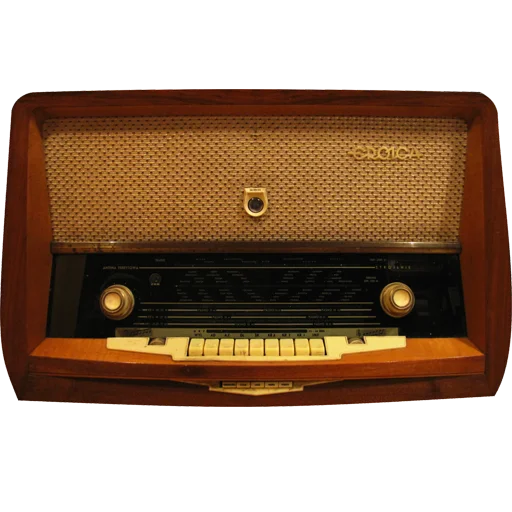 📻 Стикер «Vintage Radio» для Telegram