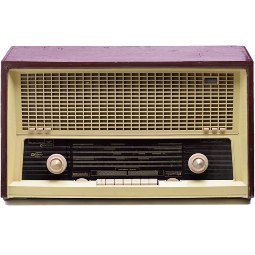 📻 Стикер «Vintage Radio» для Telegram