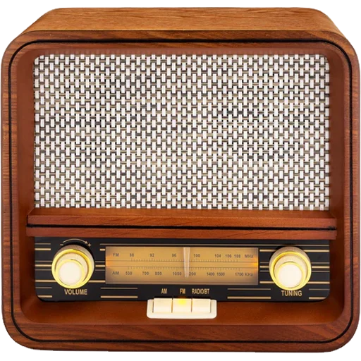 📻 Стикер «Vintage Radio» для Telegram