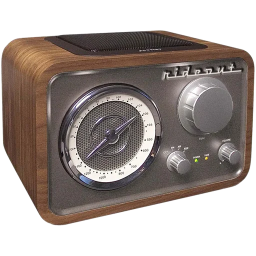 📻 Стикер «Vintage Radio» для Telegram