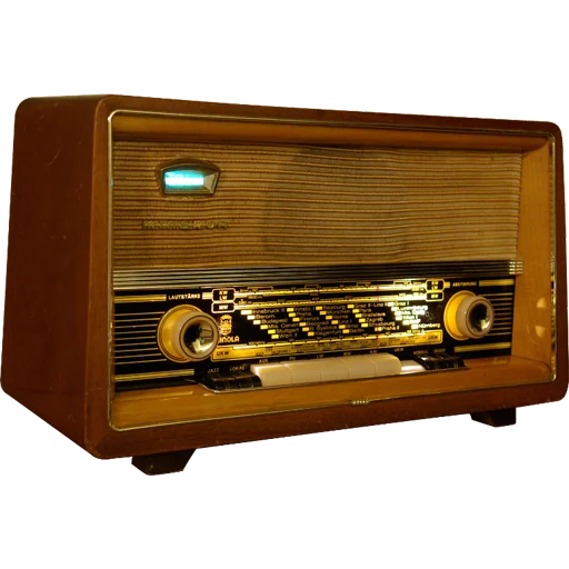 📻 Стикер «Vintage Radio» для Telegram