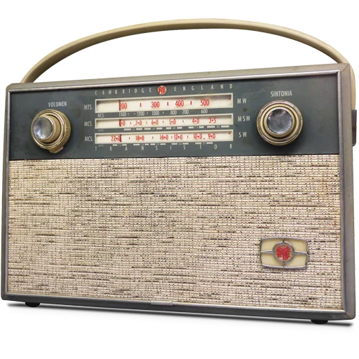 📻 Стикер «Vintage Radio» для Telegram