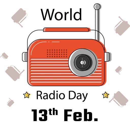 📻 Стикер «Vintage Radio» для Telegram