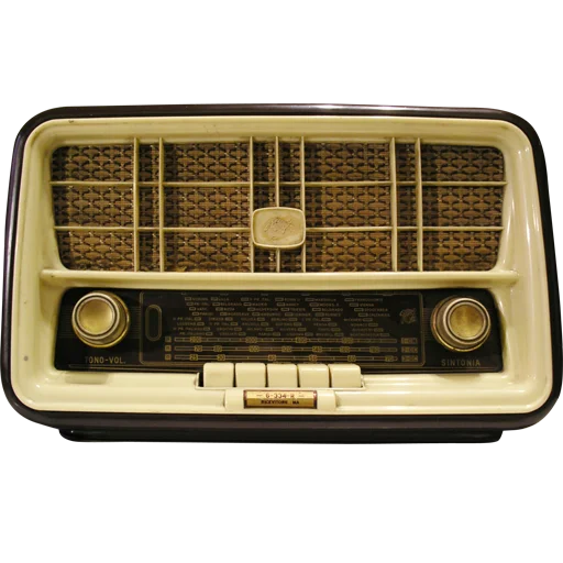 📻 Стикер «Vintage Radio» для Telegram