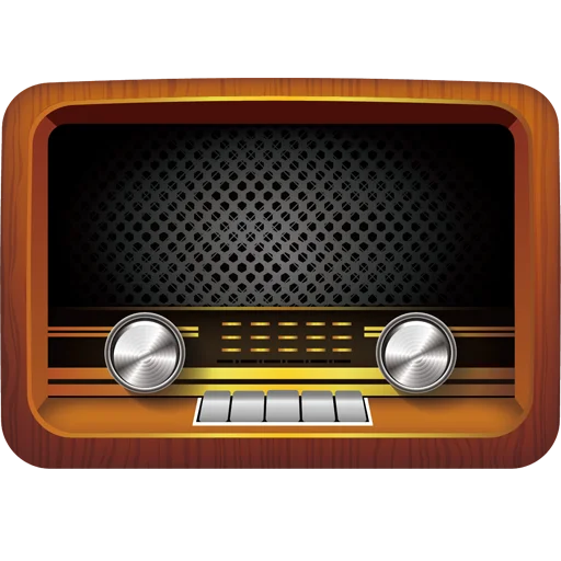 📻 Стикер «Vintage Radio» для Telegram