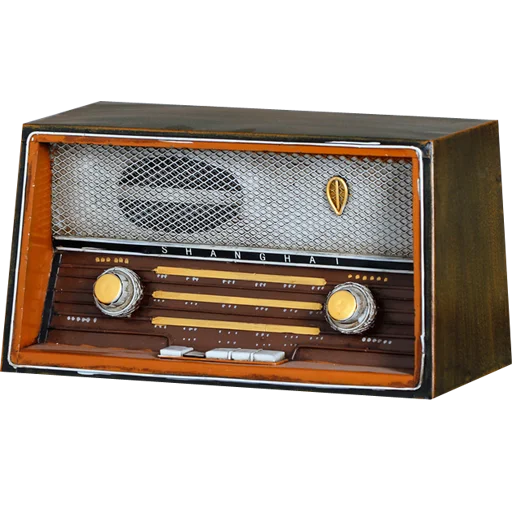 📻 Стикер «Vintage Radio» для Telegram