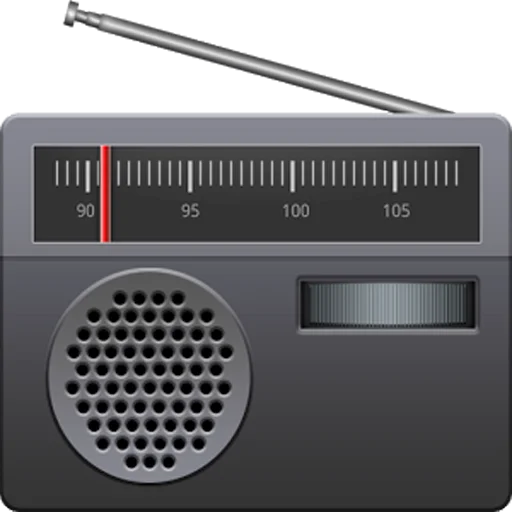 📻 Стикер «Vintage Radio» для Telegram