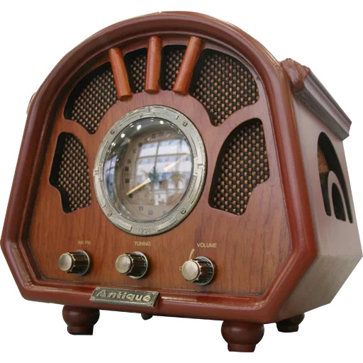 📻 Стикер «Vintage Radio» для Telegram