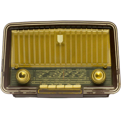 📻 Стикер «Vintage Radio» для Telegram