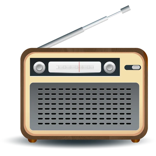 📻 Стикер «Vintage Radio» для Telegram
