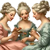 ⚜ Эмодзи «Vintage and Rococo» для Telegram