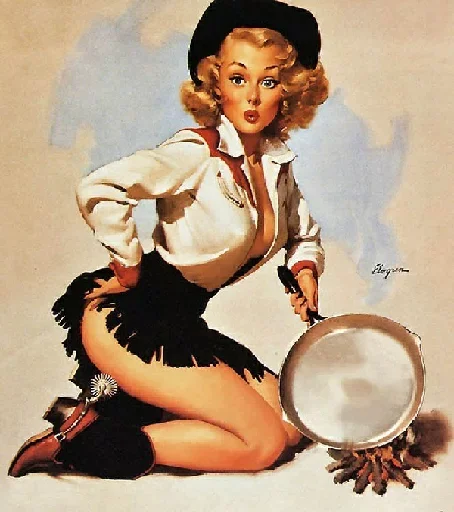 🤨 Стикер «Винтажные Плакаты» для Telegram