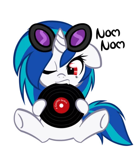 😛 Стикер «Vinyl» для Telegram