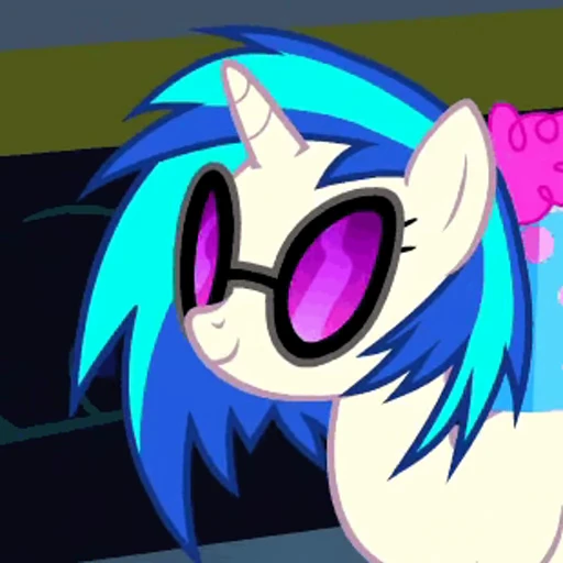 😎 Стикер «DJ Pon-3 & Octavia Melody» для Telegram