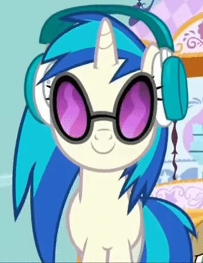 😎 Стикер «DJ Pon-3 & Octavia Melody» для Telegram