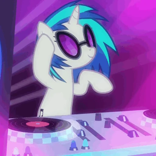 🔥 Стикер «DJ Pon-3 & Octavia Melody» для Telegram