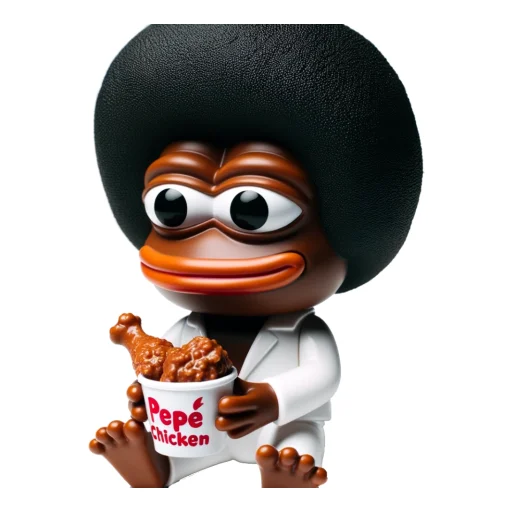 🏀 Стикер «Vinyl Pepes» для Telegram