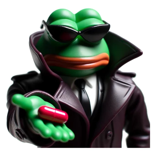 💊 Стикер «Vinyl Pepes» для Telegram
