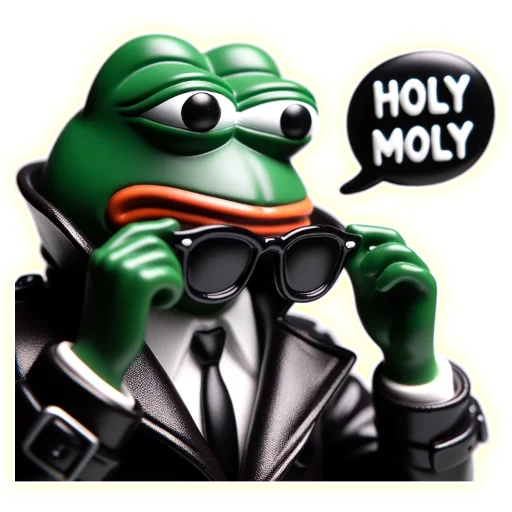 😎 Стикер «Vinyl Pepes» для Telegram