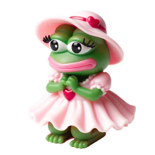 💖 Стикер «Vinyl Pepes» для Telegram