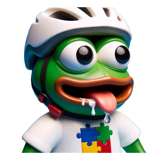 🧩 Стикер «Vinyl Pepes» для Telegram