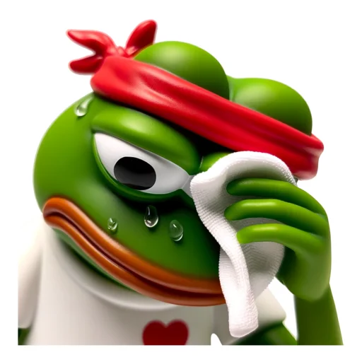 💦 Стикер «Vinyl Pepes» для Telegram