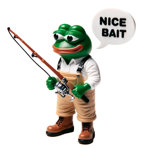 🎣 Стикер «Vinyl Pepes» для Telegram